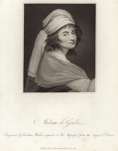 Genlis de Madlis的肖像 作者 英语学校