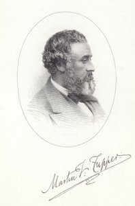 Martin Farquhar Tupper的肖像 作者 英语学校