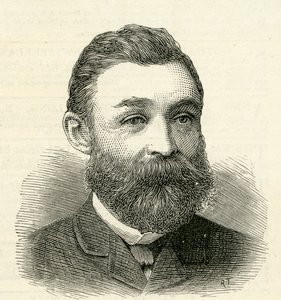 1884年Tyne改进专员秘书Mr.R.Urwin的肖像 作者 英语学校