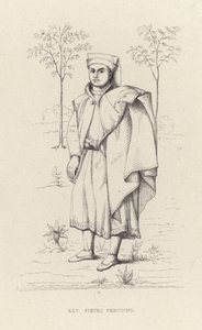 Pietro Perugino的肖像 作者 英语学校