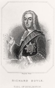 理查德·博伊尔的肖像，伯灵顿伯爵，1835年 作者 英语学校