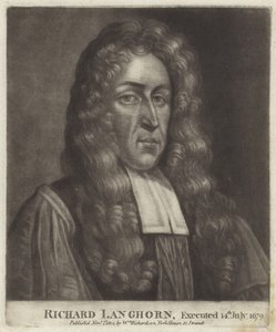 Richard Langhorne的肖像 作者 英语学校