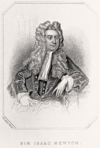 艾萨克·牛顿爵士肖像，1835年 作者 英语学校
