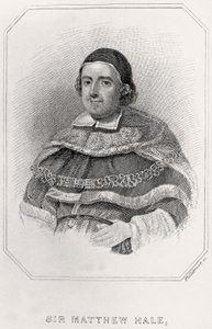 马修·黑尔爵士肖像，1835年 作者 英语学校