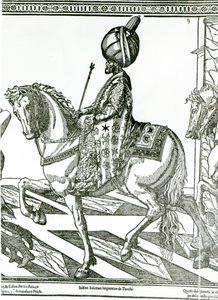 Suleiman the Magnificent（雕刻）的肖像 作者 英语学校
