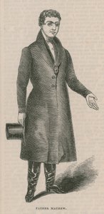 Theobald Mathew的肖像 作者 英语学校