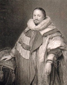 托马斯-考文垂（1578-1640）的画像，来自《洛奇的英国肖像》。 作者 英语学校
