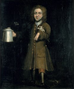 托马斯·霍奇斯的肖像，1768年