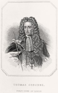利兹第一公爵托马斯·奥斯本的画像，1835年 作者 英语学校