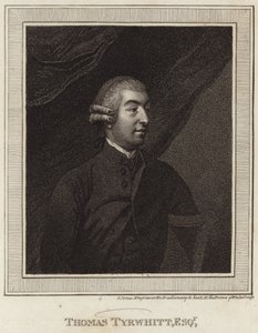 Thomas Tyrwhitt的肖像 作者 英语学校