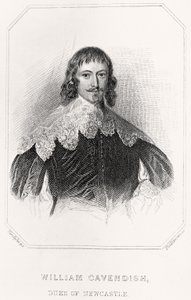 威廉·卡文迪许的肖像，纽卡斯尔公爵，1835年 作者 英语学校
