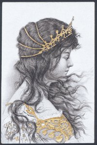 一个女孩的画像 作者 英语学校
