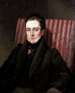 英国诗人托马斯·胡德（Thomas Hood，1799-1845）肖像 19 世纪英国画派 伦敦，国家肖像画廊 作者 英语学校