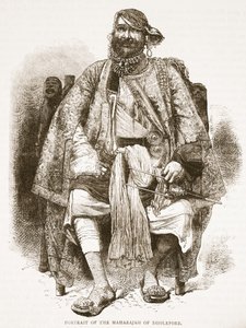 Dholepore大君的画象，从卡塞尔斯的例证说明了英国的历史 作者 英语学校