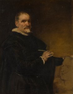 据说是阿隆索·卡诺的肖像（1601-1667，c.1800-1900（布面油画） 作者 英语学校