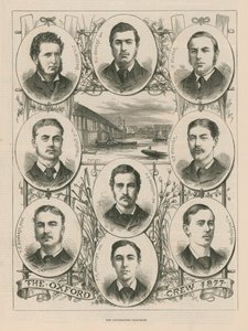 1877年牛津船员的肖像 作者 英语学校
