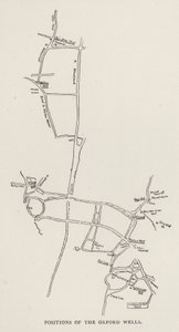 Positions of the Oxford Wells (engraving) 作者 英语学校