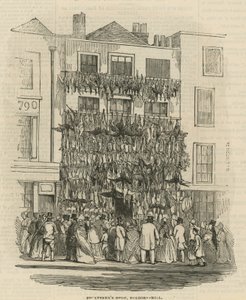 Holborn Hill的Poulterers商店 作者 英语学校