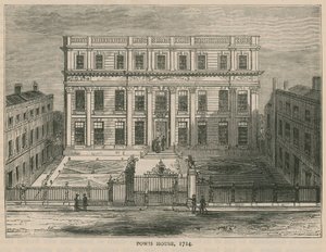 1714年，伦敦的Powis House 作者 英语学校
