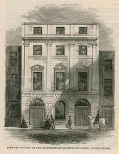 伦敦Archit街道伦敦建筑学会所占用的场所 作者 英语学校
