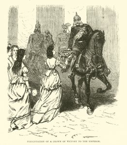 1871年3月向皇帝颁发胜利之冠 作者 英语学校