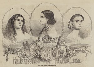 1856年在她的Majestys剧院举行的Prime Donne 作者 英语学校