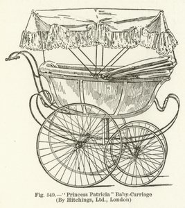 公主Patricia婴儿车，由Hitchings，伦敦