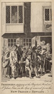 囚犯在St Johns Lane的Baptists Head停留 作者 英语学校