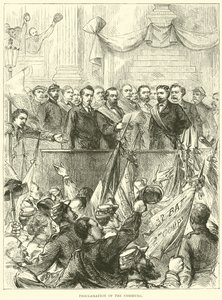 1871年3月宣布公社 作者 英语学校