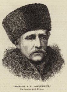 A E Nordenskiold 教授（版画） 作者 英语学校