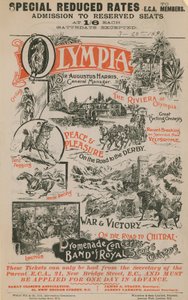 奥林匹亚宣传海报，1896年3月28日