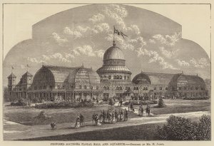 拟建南海花卉馆及水族馆（雕刻） 作者 英语学校
