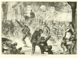1870年8月，普鲁士人在Gravelotte前进 作者 英语学校