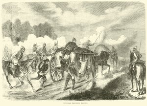 普鲁士供应货车，1870年9月 作者 英语学校