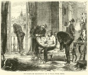 1870年10月，普鲁士占领巴黎附近的别墅 作者 英语学校