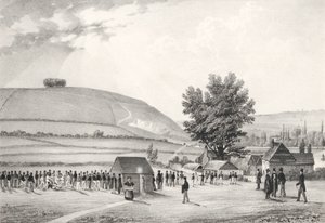 公立学校男生（Charterhouse）踢足球（bw litho） 作者 英语学校