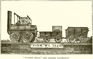 Puffing Billy，先锋机车 作者 英语学校