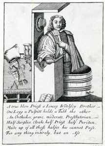 讲坛讽刺，1689年 作者 英语学校