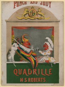 Punch和Judy Quadrille由HS Roberts 作者 英语学校