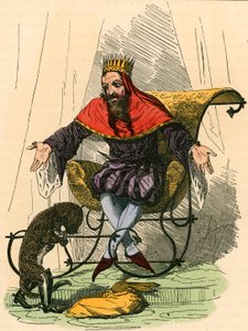 Puss将兔子送给国王 作者 英语学校