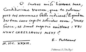 Puteanus E（杜） 作者 英语学校