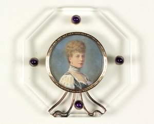 威尔士公主亚历山德拉女王（纸上水彩画 作者 英语学校