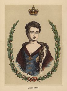 安妮女王（彩色雕刻） 作者 英语学校