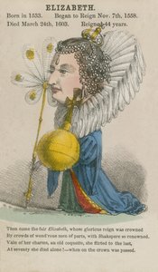 伊丽莎白女王一世（aquatint） 作者 英语学校