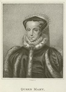 Queen Mary (engraving) 作者 英语学校