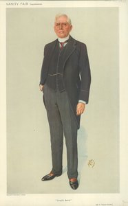 RV Vassar-Smith，劳埃德银行，1910年7月20日，名利场卡通 作者 英语学校