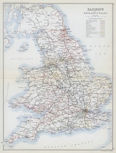 英格兰和威尔士铁路（彩色印刷版） 作者 英语学校