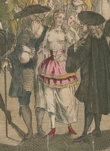 拉内拉花园。 1749年威尼斯大使化妆舞会 作者 英语学校