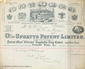收到Spratts专利有限公司的收据 作者 英语学校