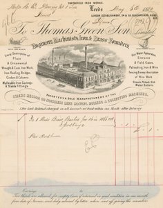 收到Thomas Green＆Son Limited的收据 作者 英语学校